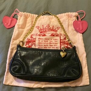 Vintage Juicy Couture Black Suede Bag